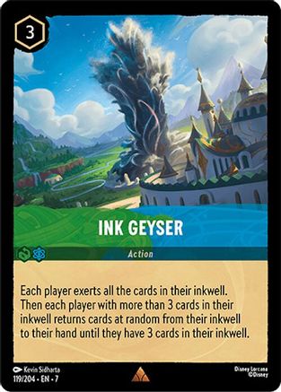 Ink Geyser (119/204) - Archazias Island Cold Foil